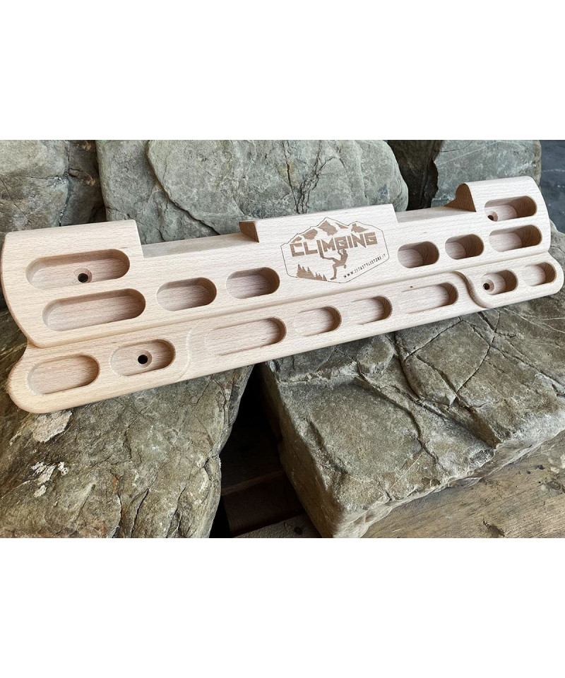Hangboard in legno massello