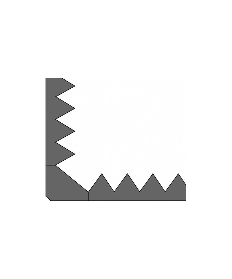 profilo fonoassorbente per rifinire sala prove