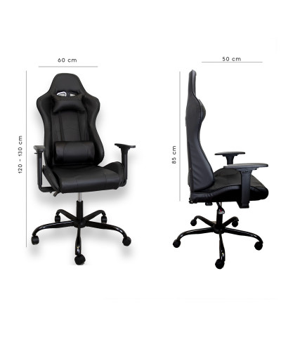 Postazione Completa Gaming: Sedia, Tavolo, Pannelli Fonoassorbenti