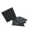 Pannello fonoassorbente piramidale 3 cm correzione acustica