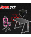 Postazione Completa Gaming: Sedia, Tavolo, Pannelli Fonoassorbenti